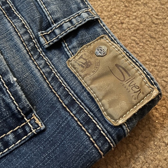 34/33 Silver Suki Super Stretch Boot Cut Jeans - Picture 7 of 7